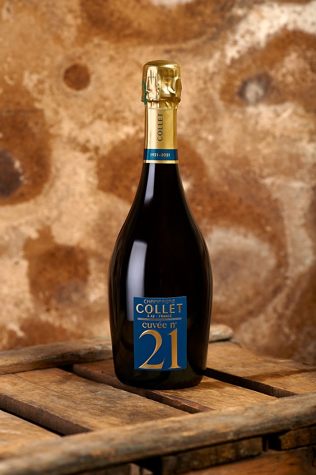 Champagne Collet bottle